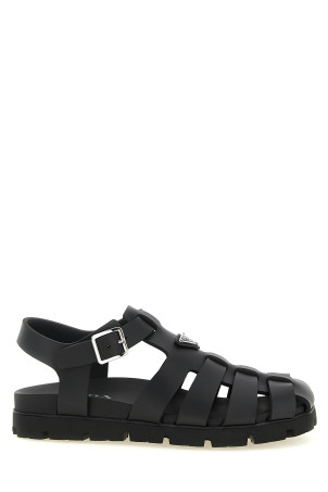 Cage sandals Black