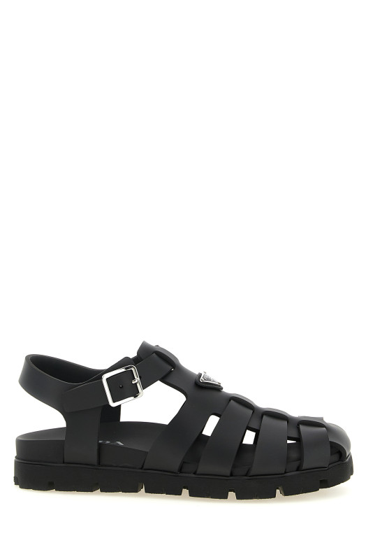 Cage sandals Black