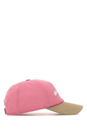 Two-tone cotton baseball cap MIU MIU (5HC179ACQ1)