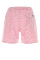 Embroidered stretch cotton blend swimming shorts Gray POLO RALPH LAUREN (710957784)