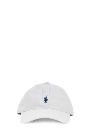 White linen baseball cap POLO RALPH LAUREN (710A13277)