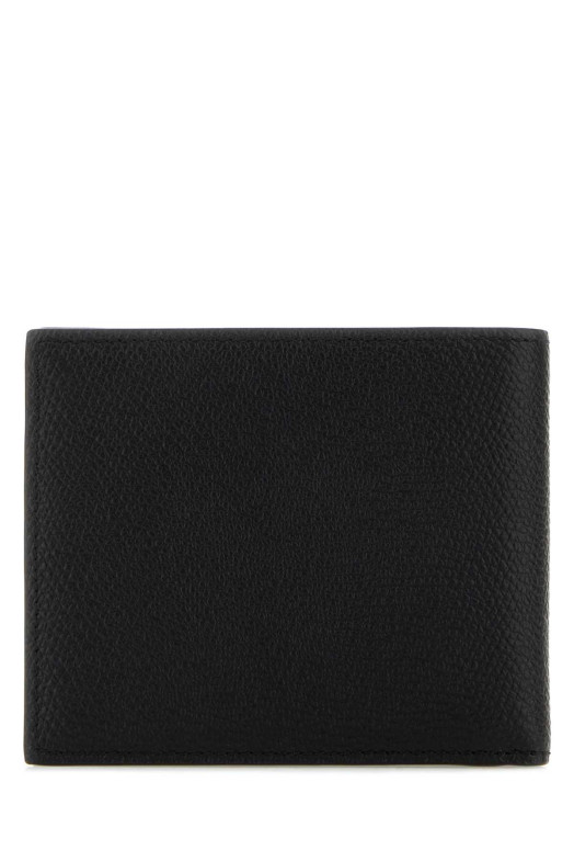 Black leather VLogo Signature wallet Black VALENTINO GARAVANI (7Y0P0AP3UAG)