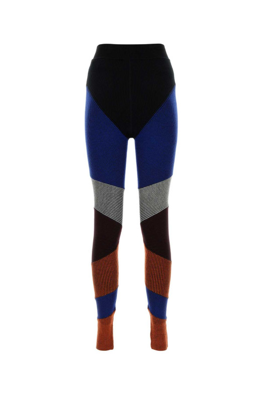 Multicolor stretch wool blend leggings CHLOE (CHC24SMT81800)