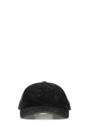 Charcoal cotton baseball cap GOLDEN GOOSE DELUXE BRAND (GUP01878P002506)