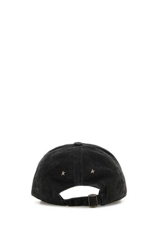 Charcoal cotton baseball cap GOLDEN GOOSE DELUXE BRAND (GUP01878P002506)