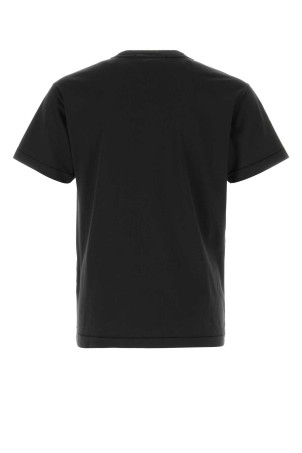 Black cotton t-shirt Black STONE ISLAND (L1S152100027S0013)