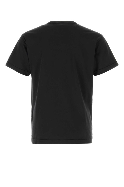 Black cotton t-shirt Black STONE ISLAND (L1S152100027S0013)