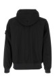 Black stretch polyester jacket Black STONE ISLAND (L1S154100118S0A22)