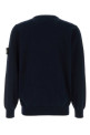 Midnight blue cotton sweater Black STONE ISLAND (L1S155100053S00B2)