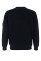 Midnight blue cotton sweater Black STONE ISLAND (L1S155100154S00D8)