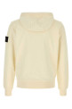 Ivory cotton sweatshirt White STONE ISLAND (L1S156100061S0051)