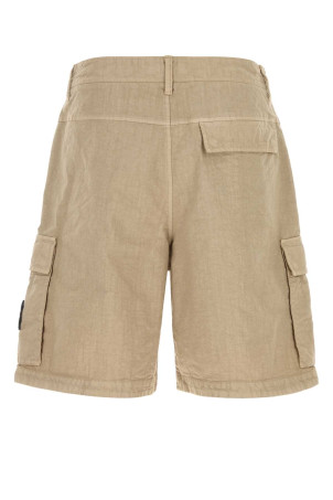 Beige nylon bermuda shorts STONE ISLAND (L1S15L100001S0069)