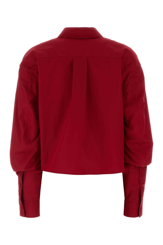 Red poplin shirt Red LOEWE (S540Y05XCM)