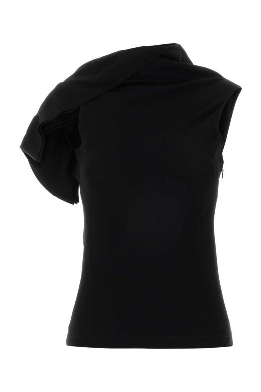 Black stretch cady top Black LOEWE (S540Y07XGX)