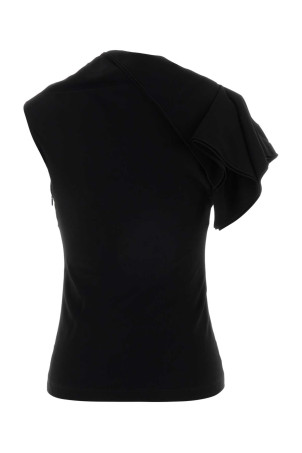 Black stretch cady top Black LOEWE (S540Y07XGX)