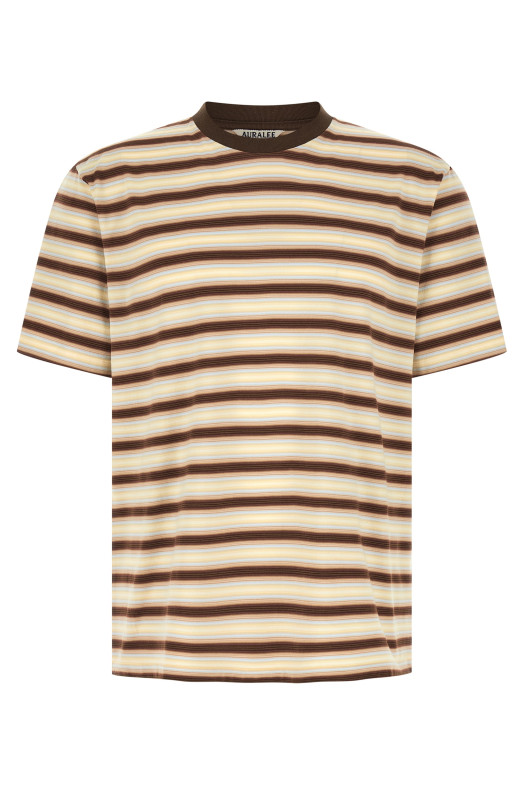 Gradient stripes t-shirt Multicolor