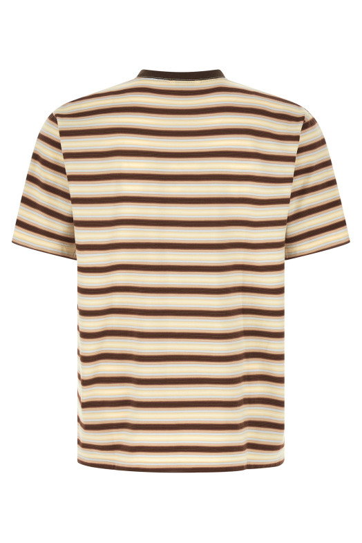 Gradient stripes t-shirt Multicolor