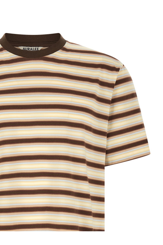 Gradient stripes t-shirt Multicolor