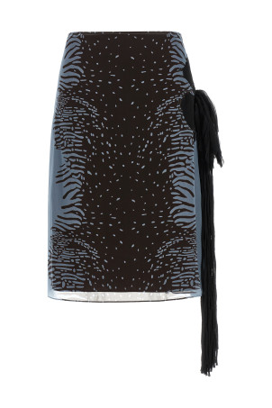 Georgette skirt Multicolor