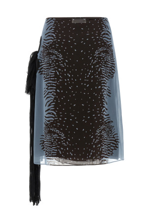 Georgette skirt Multicolor