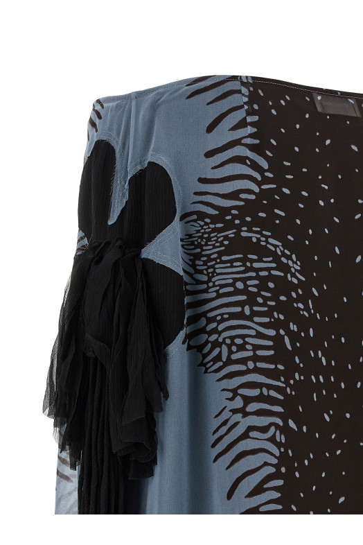 Georgette skirt Multicolor