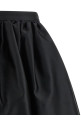 Satin skirt Black