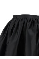Satin skirt Black