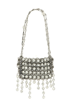 '1969 Strass Nano' shoulder bag Silver