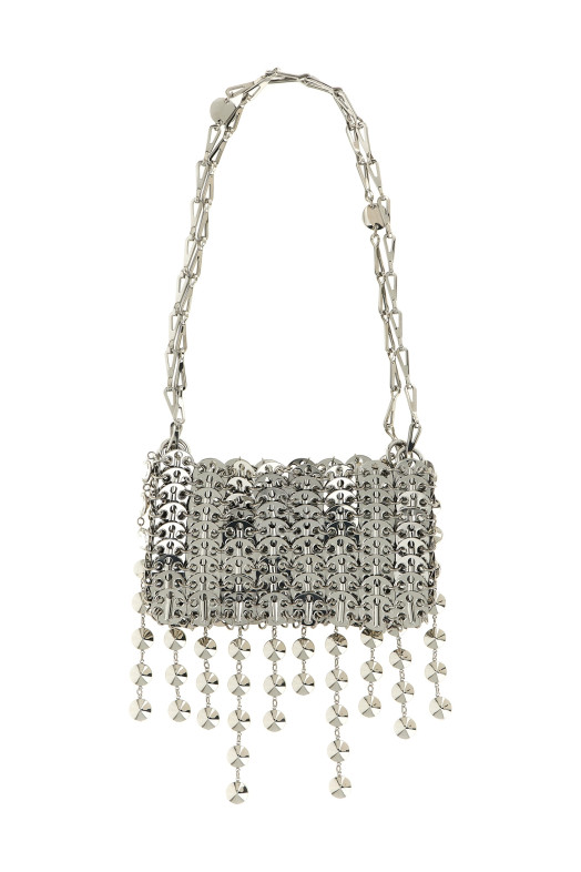 '1969 Strass Nano' shoulder bag Silver