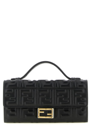 'Continental Baguette' wallet on chain Black