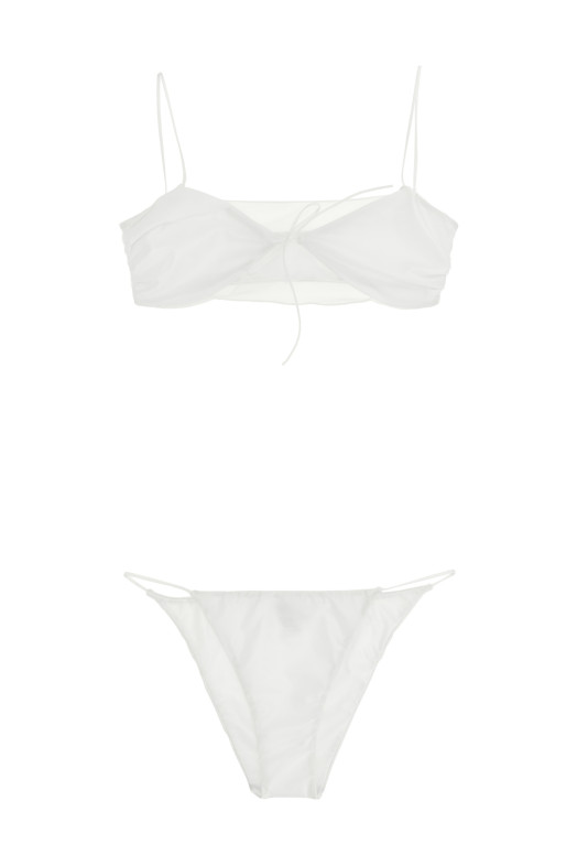 'Sporty Mesh' bikini White