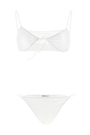 'Sporty Mesh' bikini White
