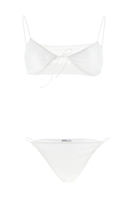 'Sporty Mesh' bikini White