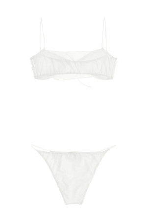 'Sporty Mesh' bikini White