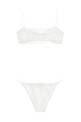 'Sporty Mesh' bikini White