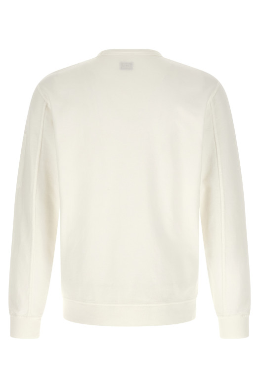 Fleece sweatshirt White