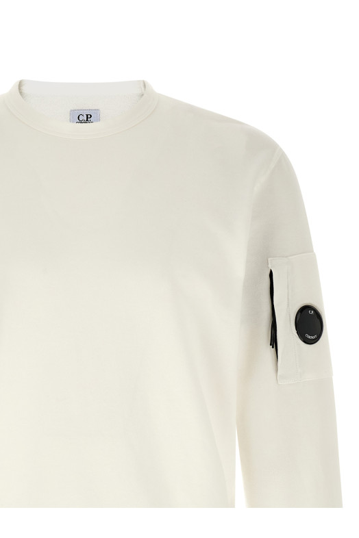 Fleece sweatshirt White