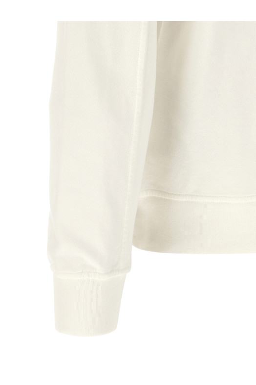 Fleece sweatshirt White