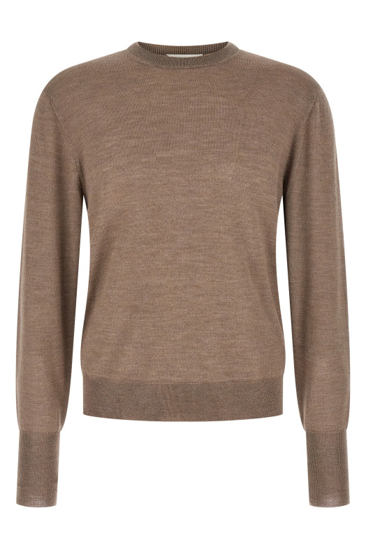 Crew-Neck Sweater Gray