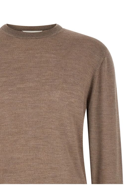 Crew-Neck Sweater Gray