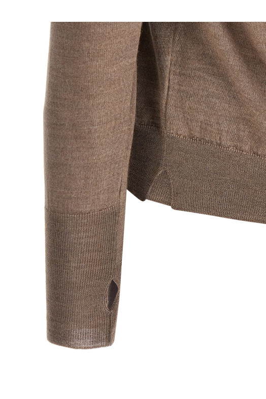 Crew-Neck Sweater Gray