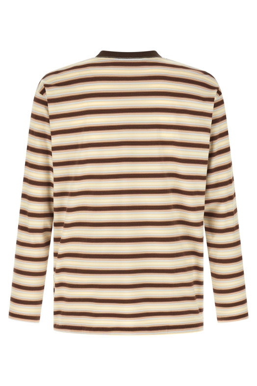 Gradient stripes t-shirt Multicolor