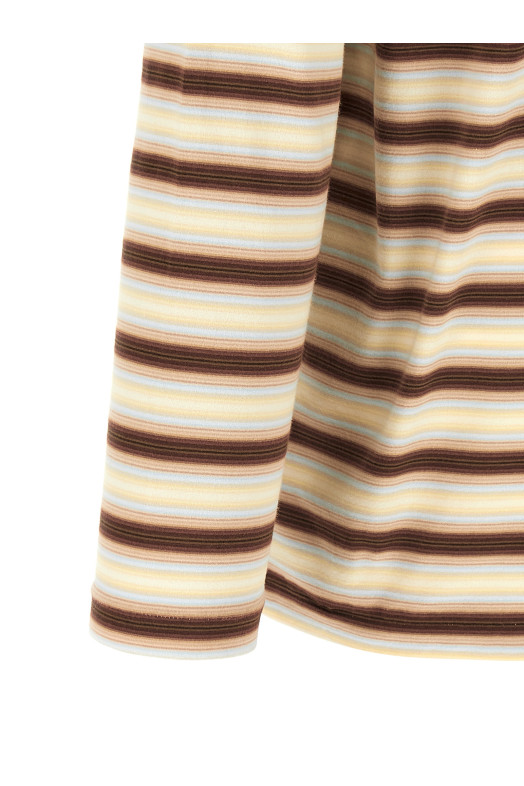 Gradient stripes t-shirt Multicolor