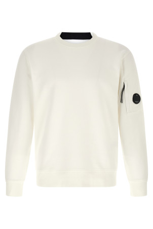 'Diagonal Raised' sweatshirt White