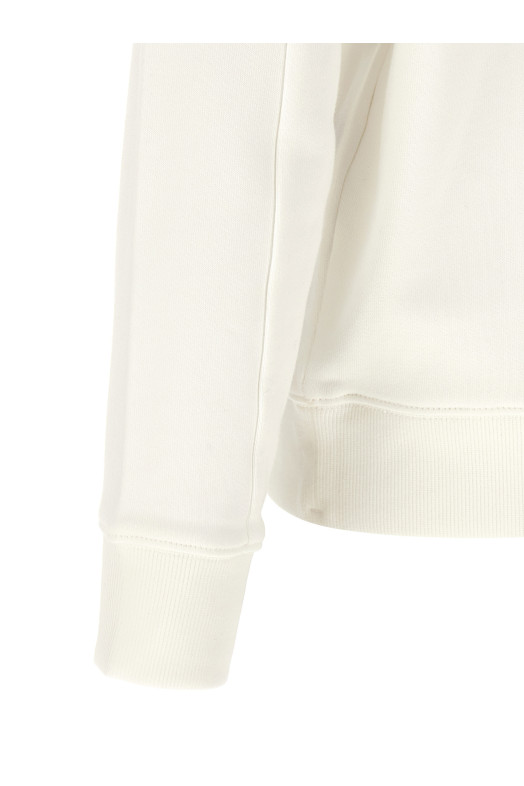 'Diagonal Raised' sweatshirt White