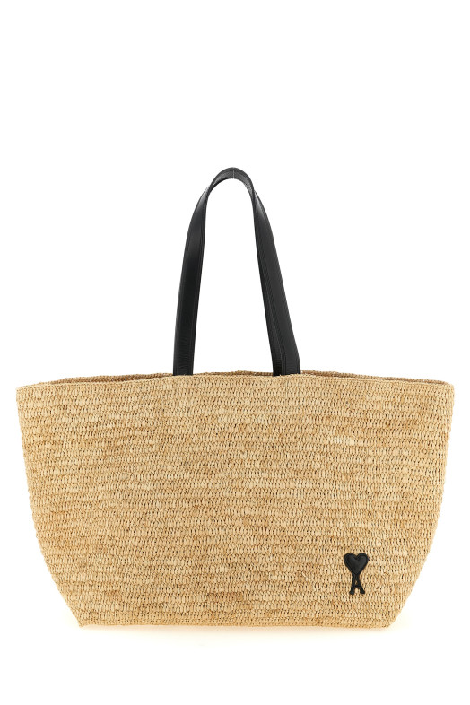 'Ami de Coeur' shopping bag Beige