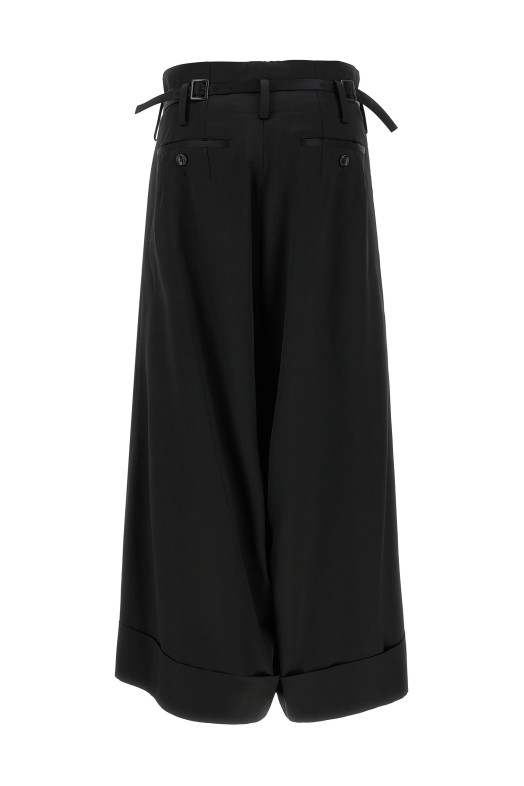 High waist pants Black
