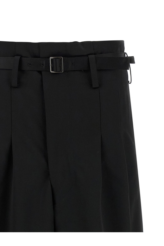 High waist pants Black
