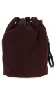 Сумка-ведро из ре-нейлона, бордового цвета PRADA 1NS369R067F0GCM