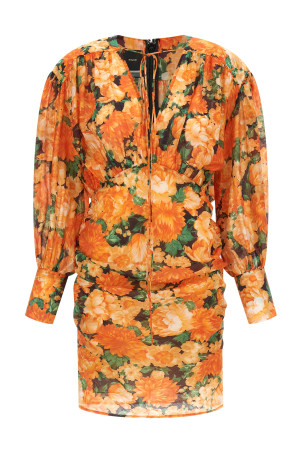 'Apericena' dress orange